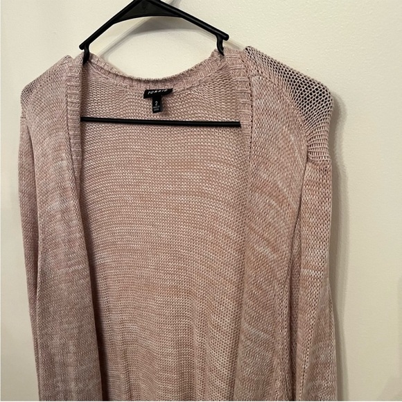 Torrid Cardigan Open Front Longline Sweater 2 - Picture 3 of 5